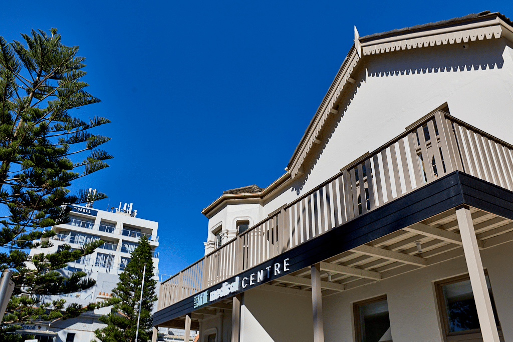 Exterior of South Steyne Medical Centre in Manly Sydney