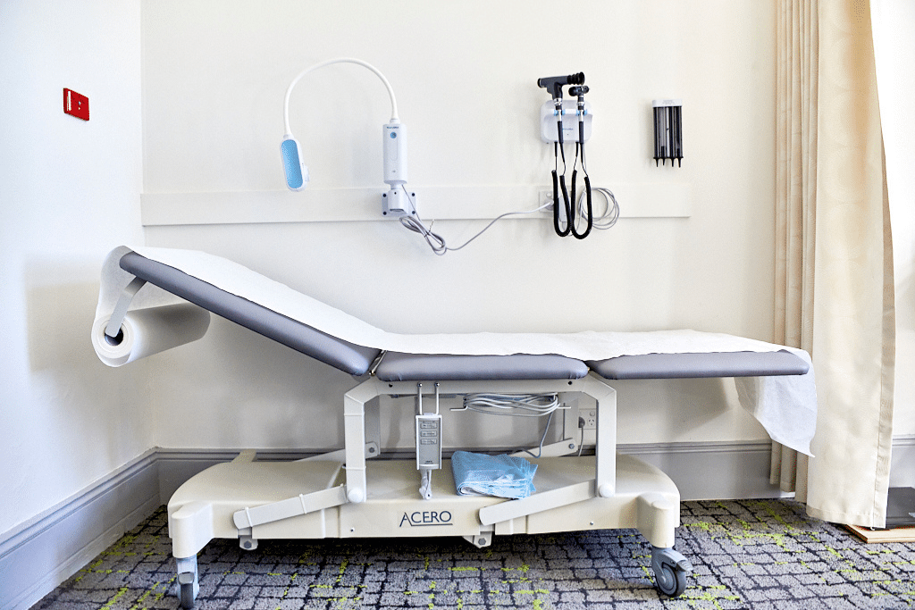 Treatment room at South Steyne Medical Centre in Manly