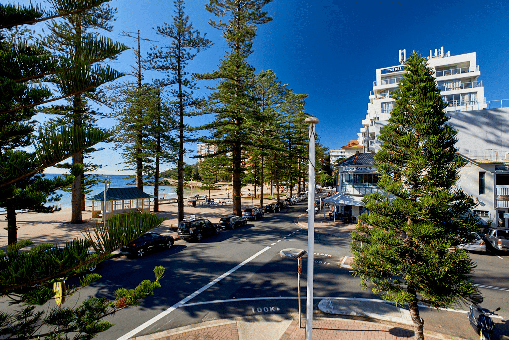 View of Manly Beach from South Steyne Medical Centre